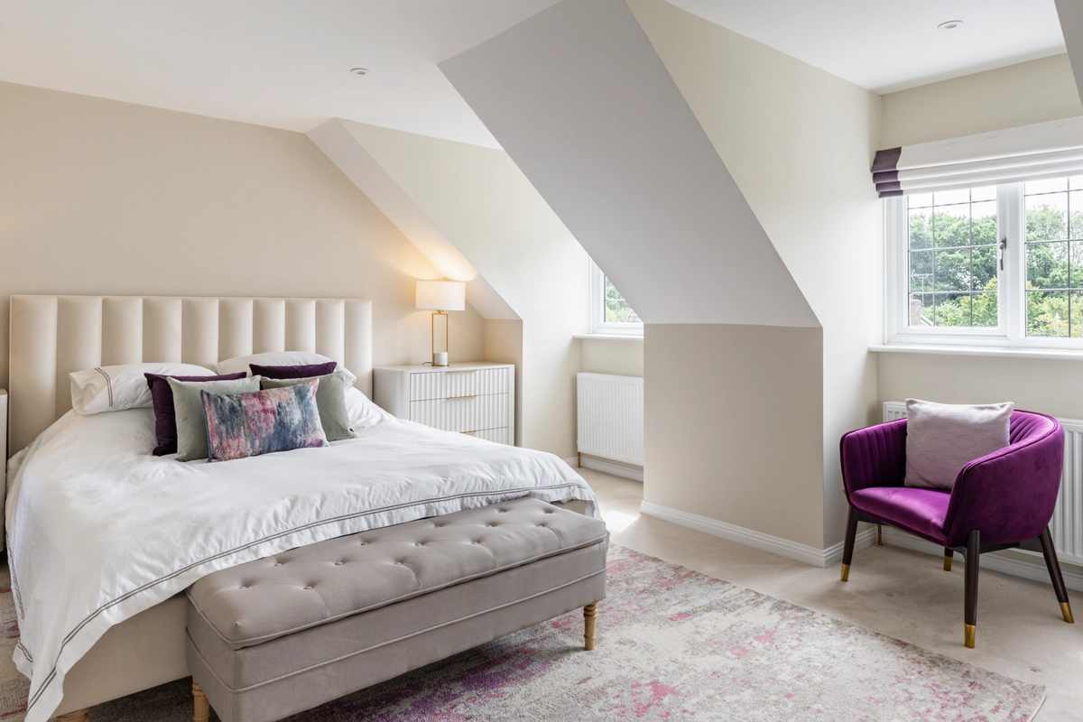 Bedroom - Horsham interior design